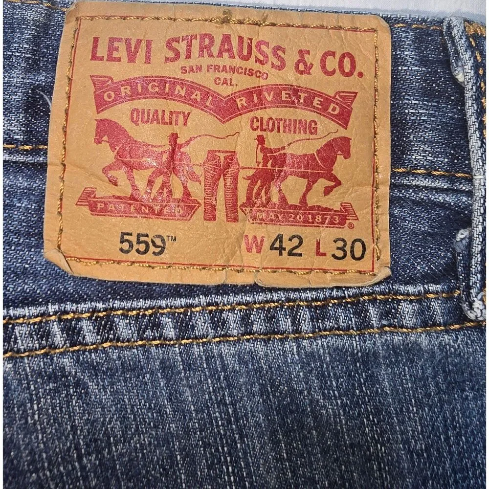 Levi's 559 Size 42 x 30 Men's Jeans - 50